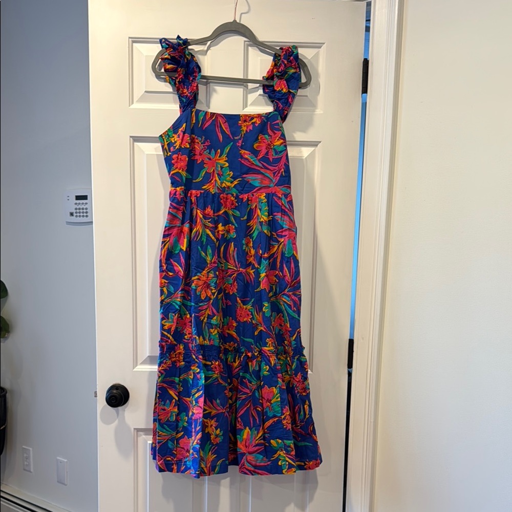 J Crew Floral Maxi Dress